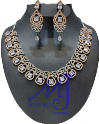 Kundan necklace set